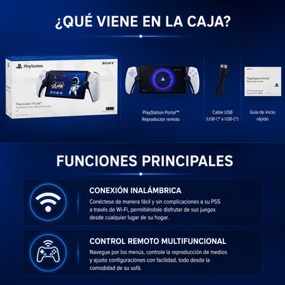 Consola de Videojuegos PS Portal - Lote Promocional Importado